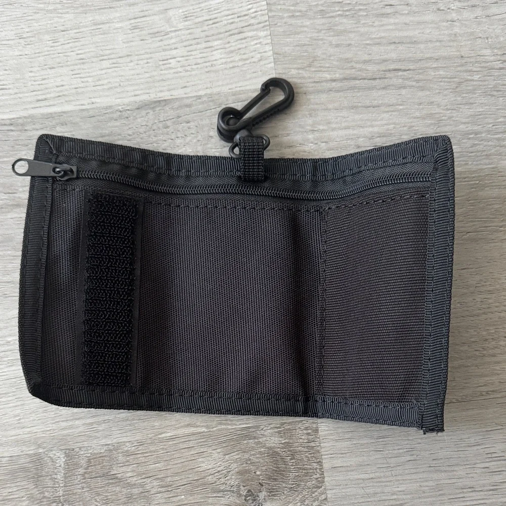 Small Black cookies wallet Holster with Clip